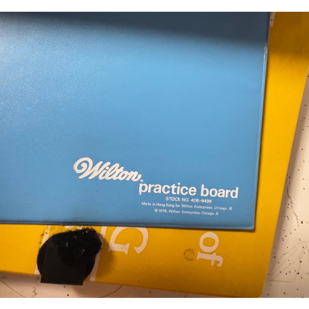 Wilton Way Of Cake Decorating Home Study Course /Practice Board Practice Sheets - Picture 2 of 3